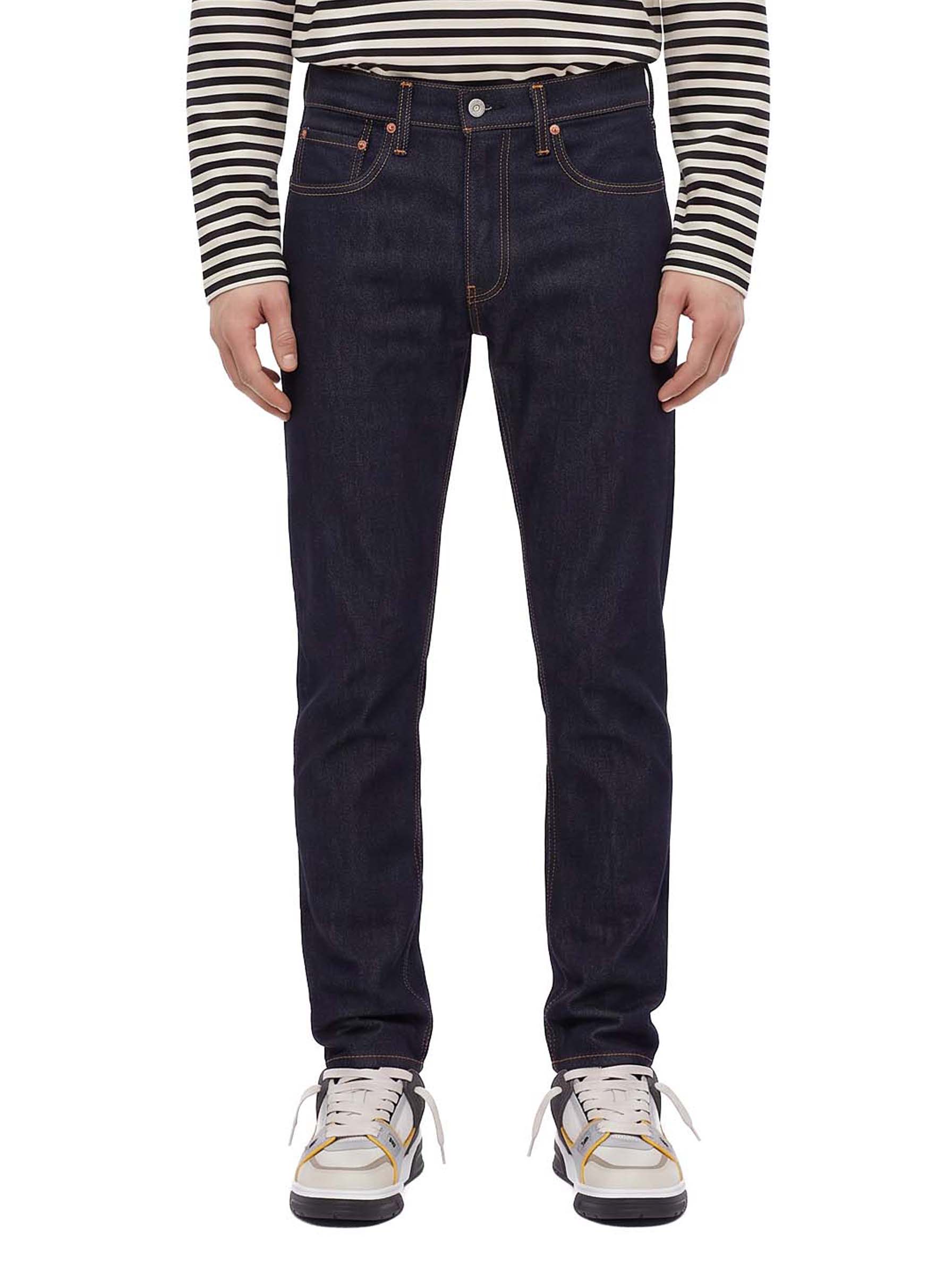 Jeans a gamba dritta 502 in blu 