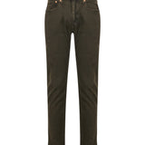 Jeans 502 Taper in marrone 