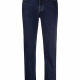 Jeans dritti 501 crop in blu 