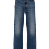 Jeans a gamba dritta robcage in blu 