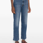 Jeans a gamba dritta robcage in blu 