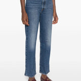 Jeans a gamba dritta robcage in blu 