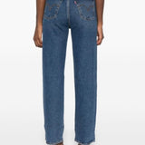 Jeans a gamba dritta robcage in blu 