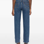 Jeans a gamba dritta robcage in blu 