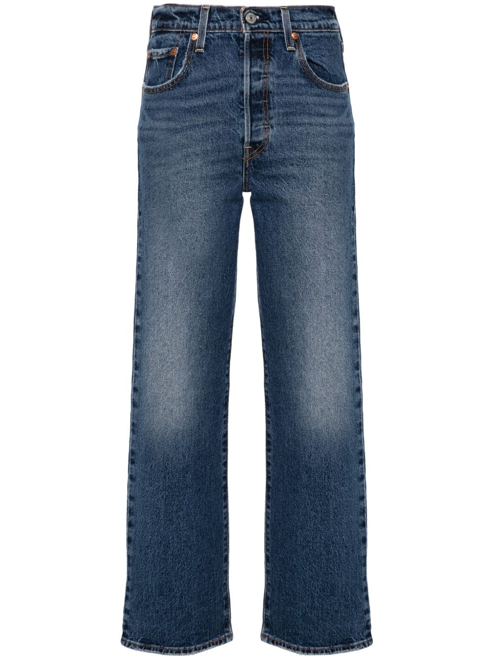 Jeans a gamba dritta robcage in blu 