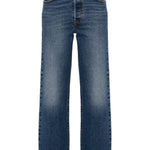 Jeans a gamba dritta robcage in blu 