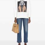Jeans a gamba dritta robcage in blu 