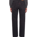 Jeans a gamba dritta Ribcage in nero 
