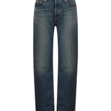 Jeans a gamba dritta 501 in blu 