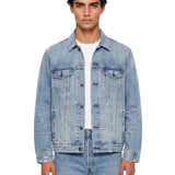 Giacca denim Trucker in blu 