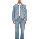 Giacca denim Trucker in blu 