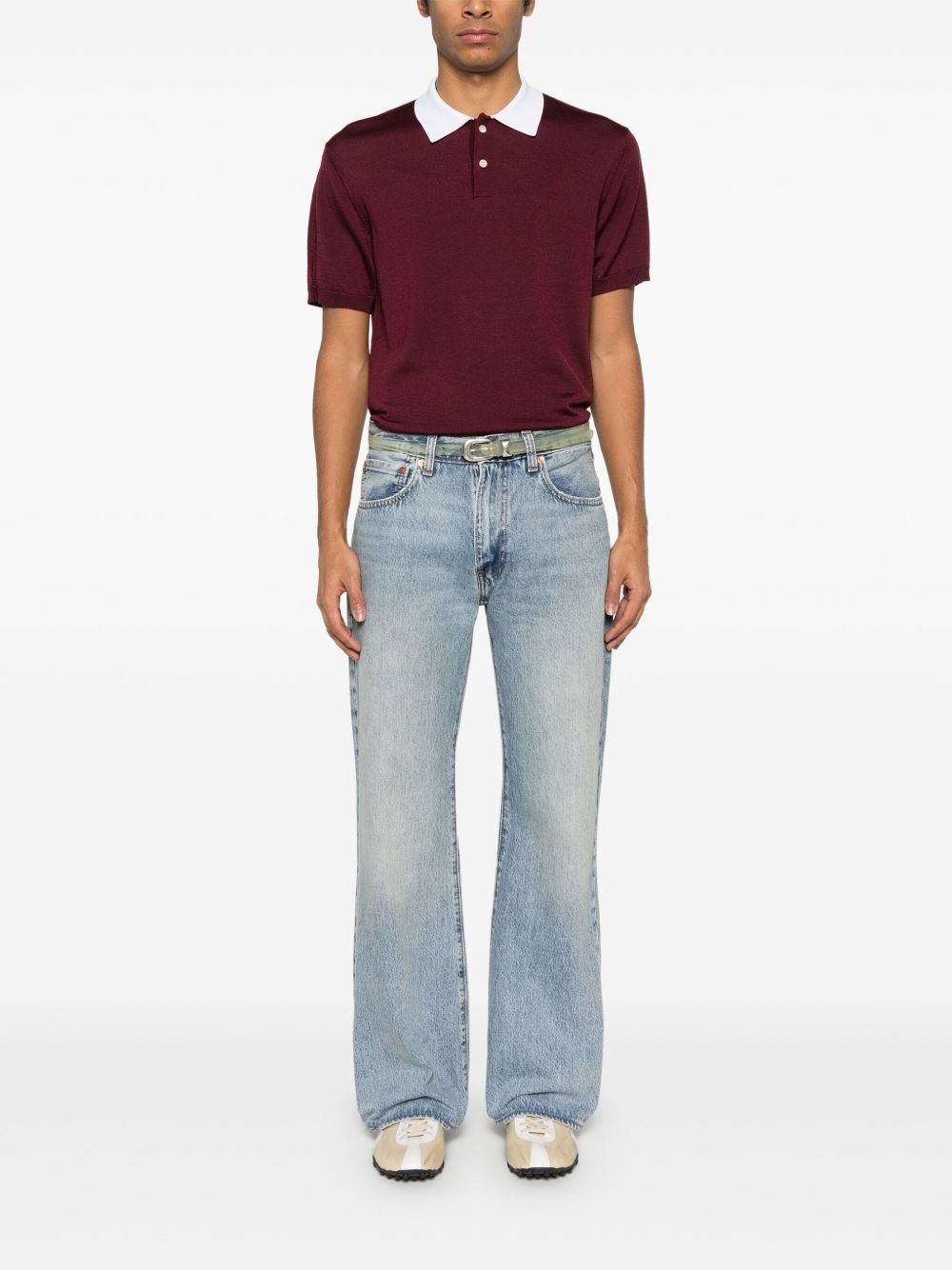 Jeans 567 Relaxed Flare in blu 