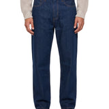 Jeans con vestibilita ampia Marker Loose in blu 