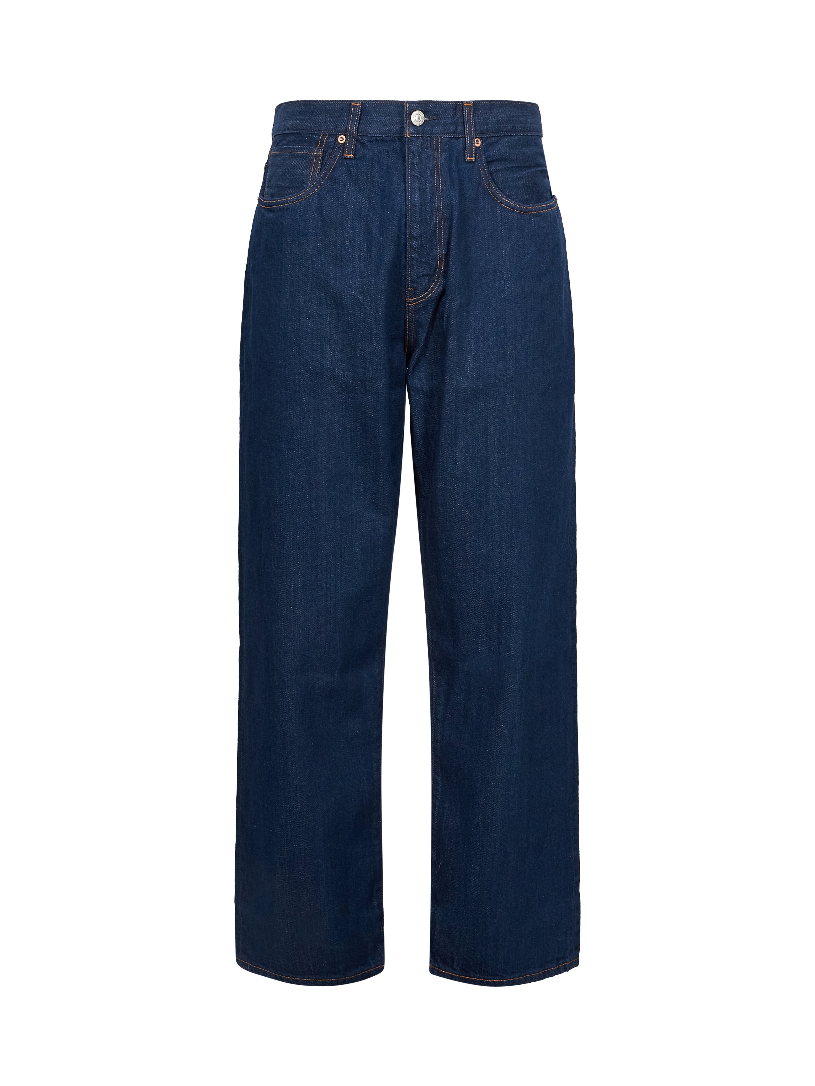 Jeans con vestibilita ampia Marker Loose in blu 