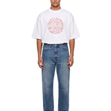 Jeans con vestibilita ampia Marker Loose in blu 