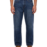 Jeans con vestibilita ampia Marker Loose in blu 