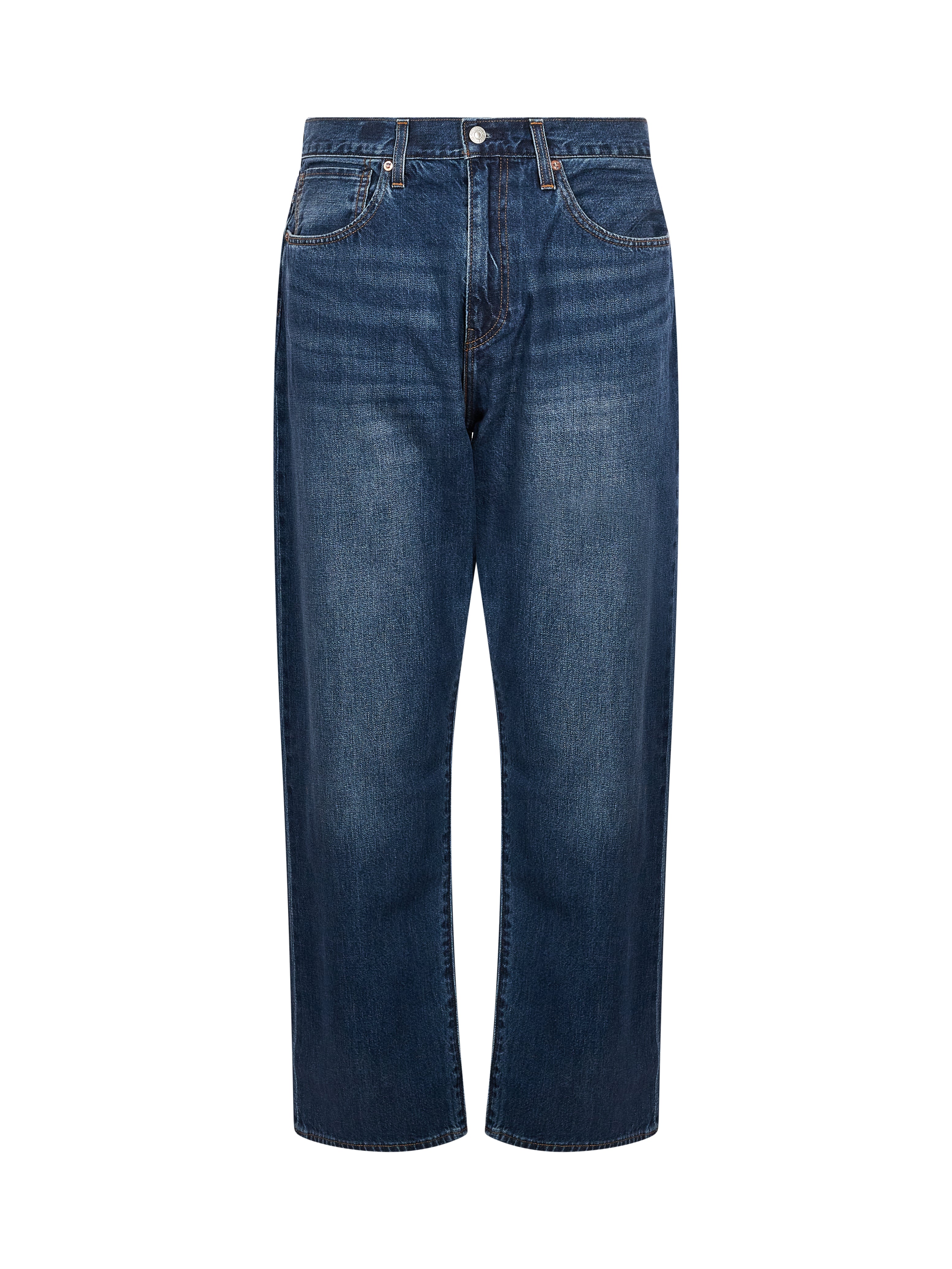 Jeans con vestibilita ampia Marker Loose in blu 
