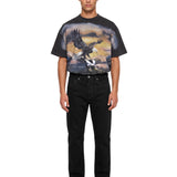 Jeans a gamba dritta Anchor in nero 
