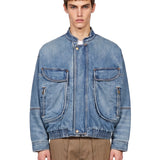 Giacca bomber BT Bravo in blu 