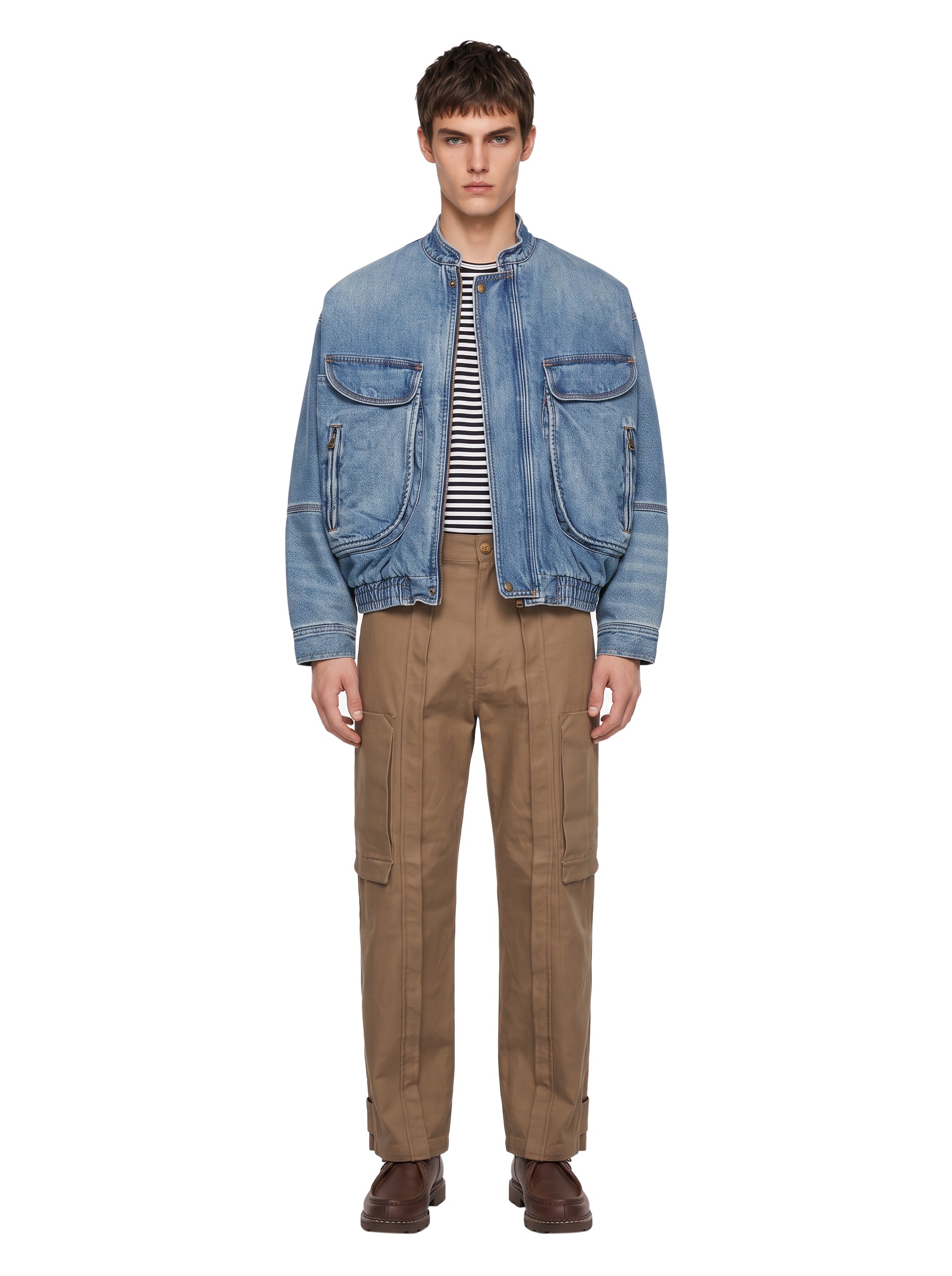 Giacca bomber BT Bravo in blu 