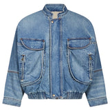 Giacca bomber BT Bravo in blu 