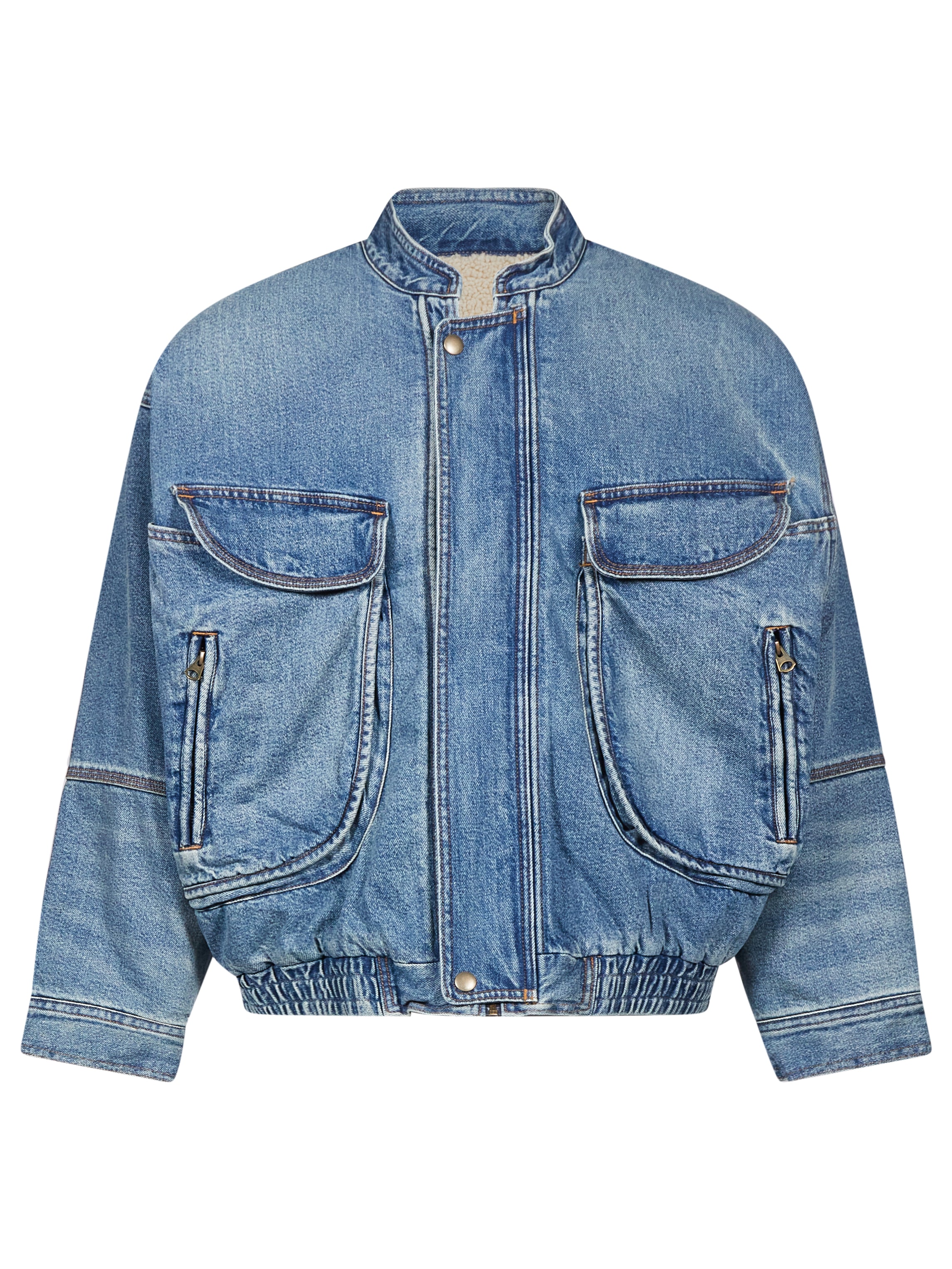 Giacca bomber BT Bravo in blu 