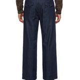 Jeans a gamba ampia Flyer in blu 