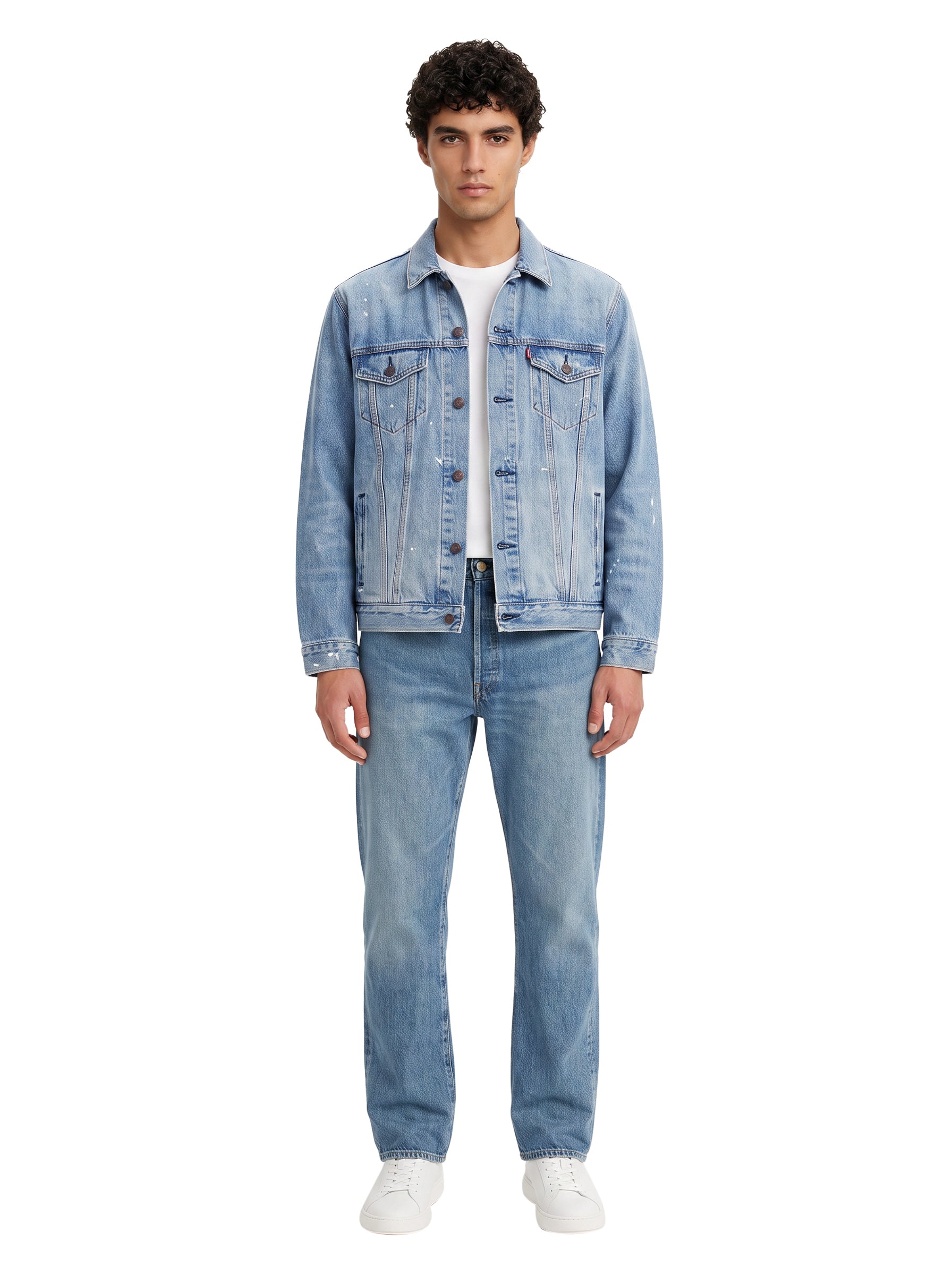 Jeans a gamba dritta lvc 1933 501 in blu 