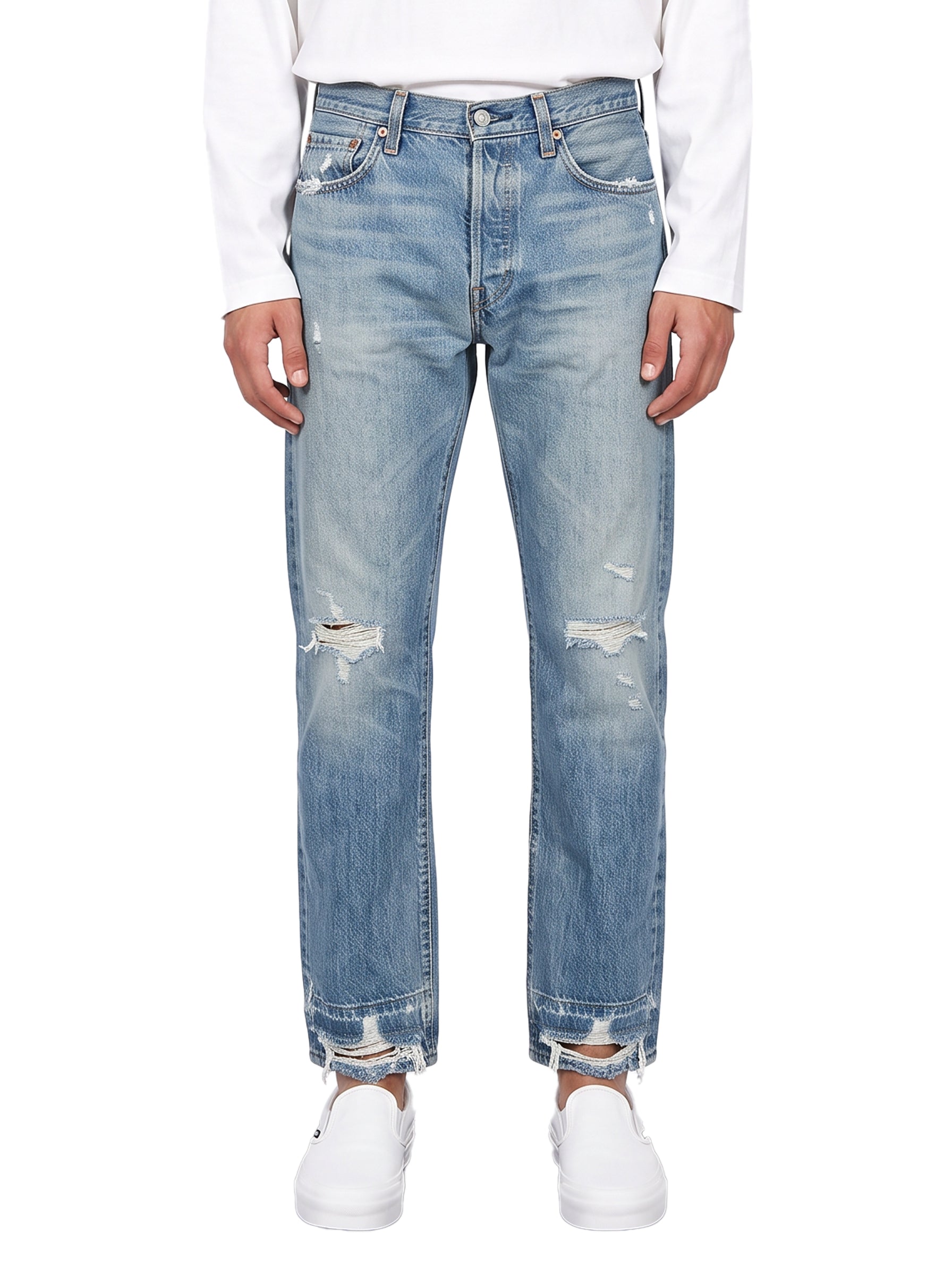 Jeans 501 LVC Bonner Country in blu 