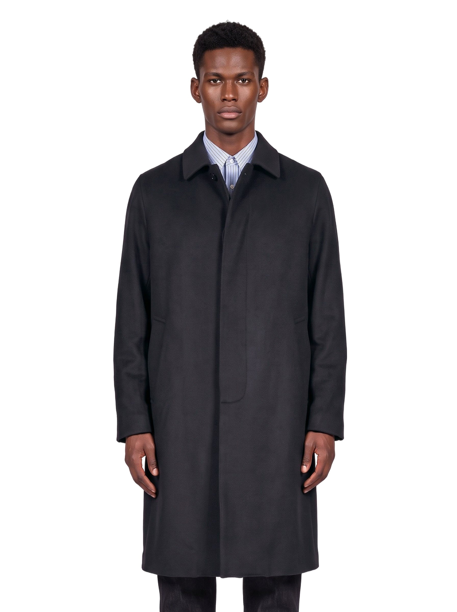 Cappotto lungo Dunkled in blu 
