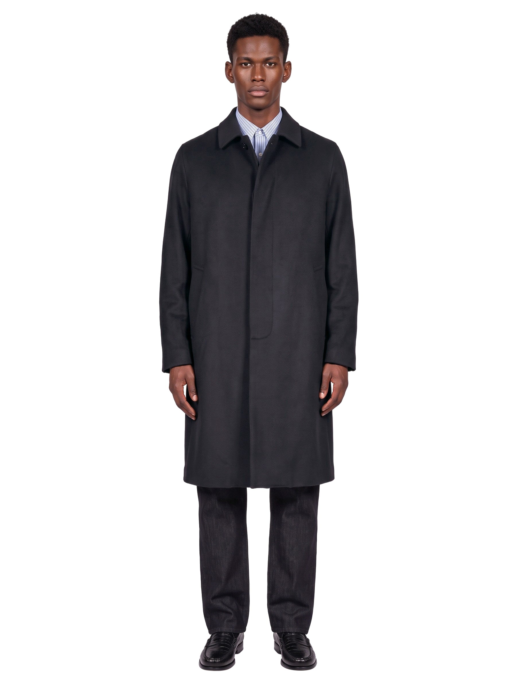 Cappotto lungo Dunkled in blu 