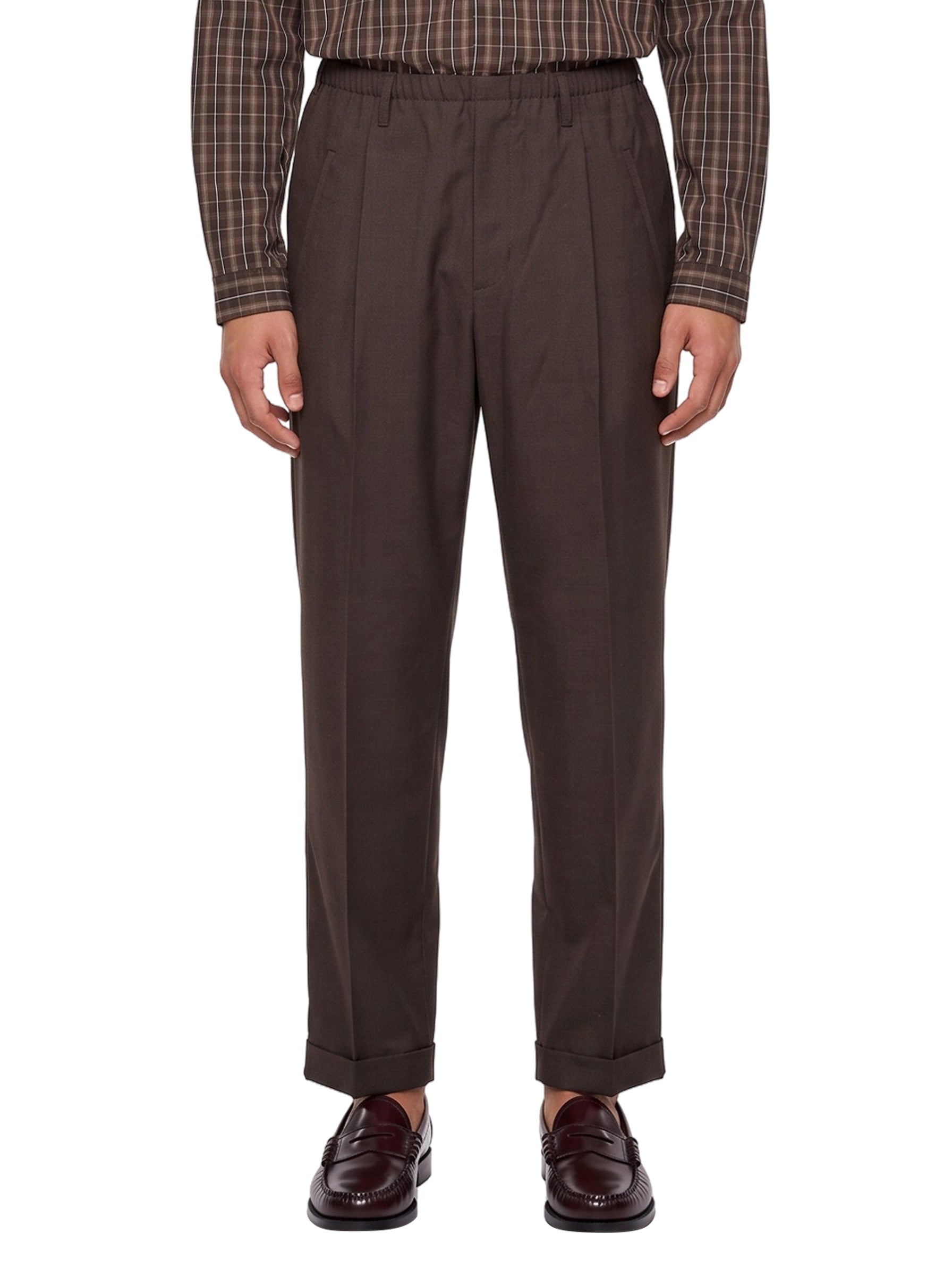 Pantaloni People in marrone 