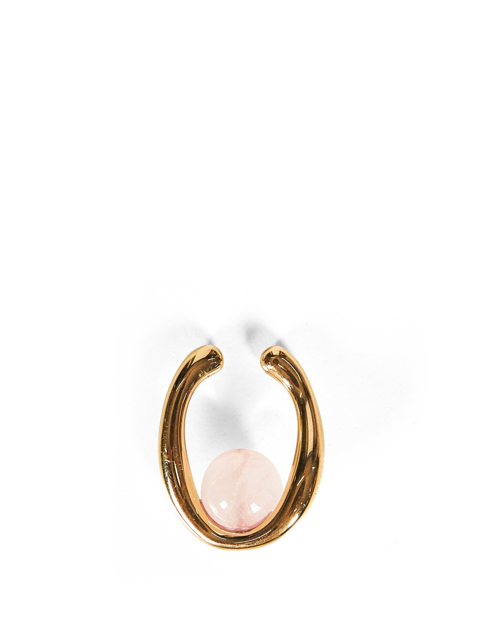 Ear Cuff con Ametista in oro<BR/> 