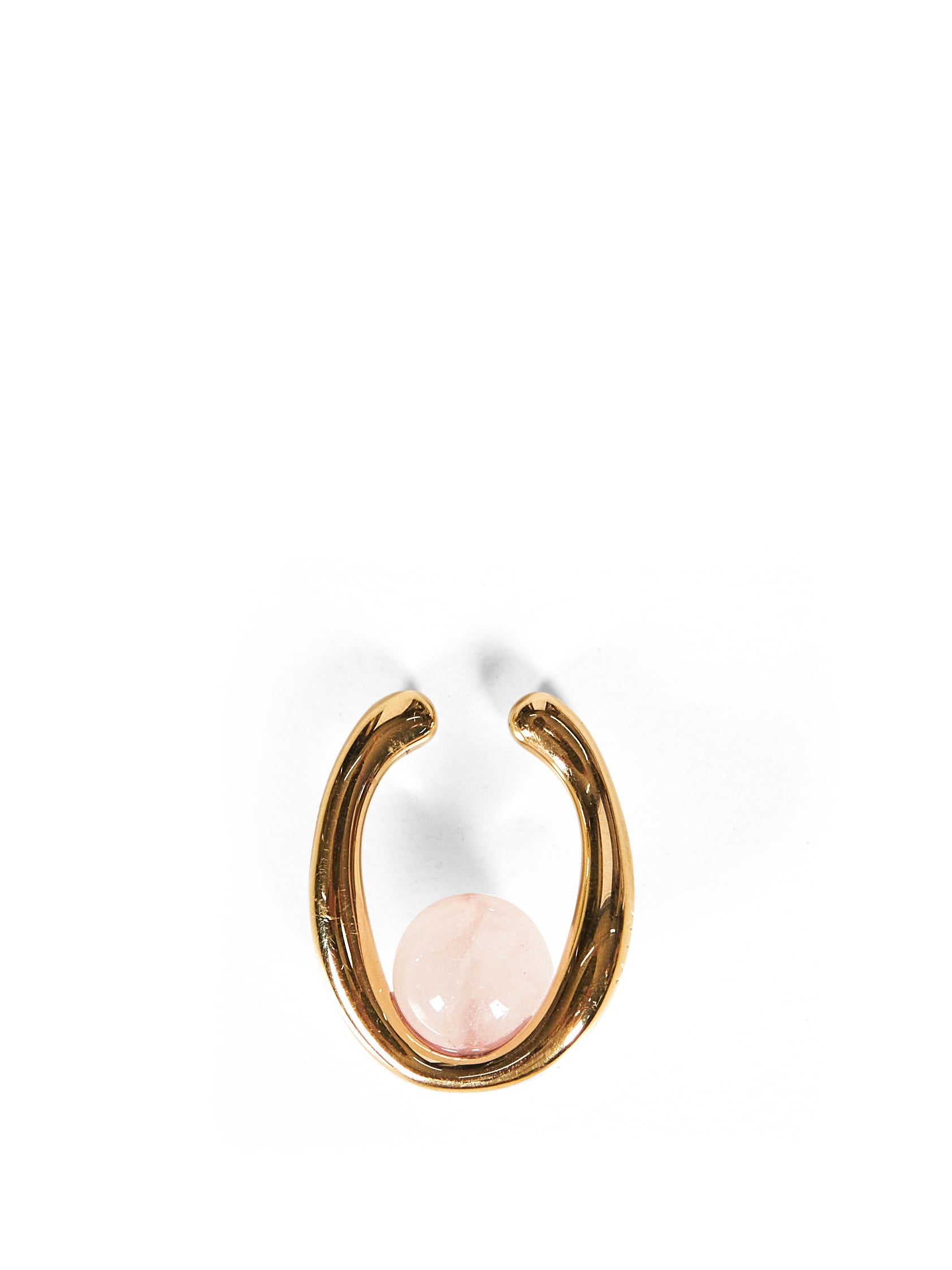 Ear Cuff con Ametista in oro<BR/> 