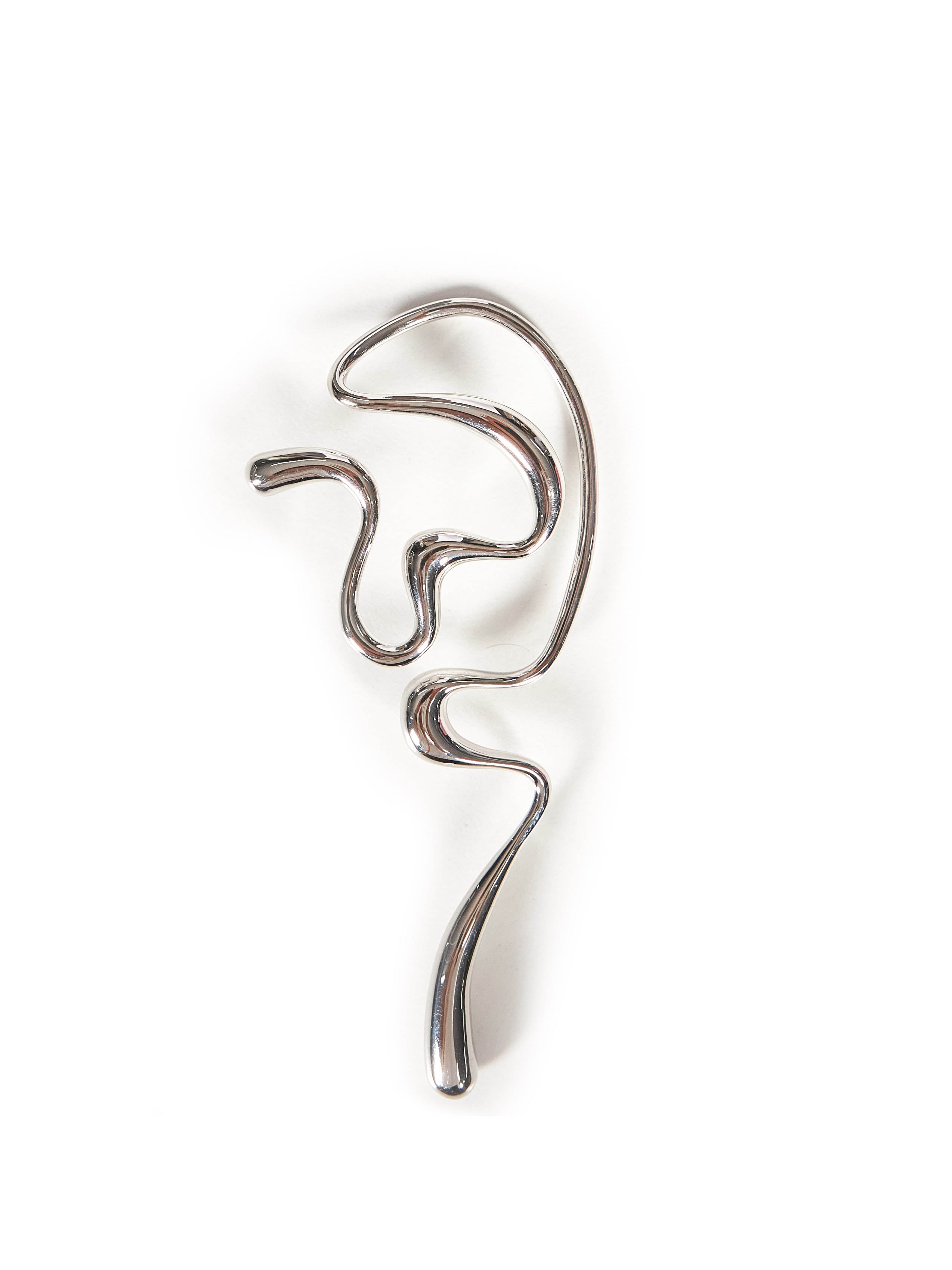 Ear Cuff grande in Argento 