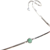 Gioiello da viso in argento 