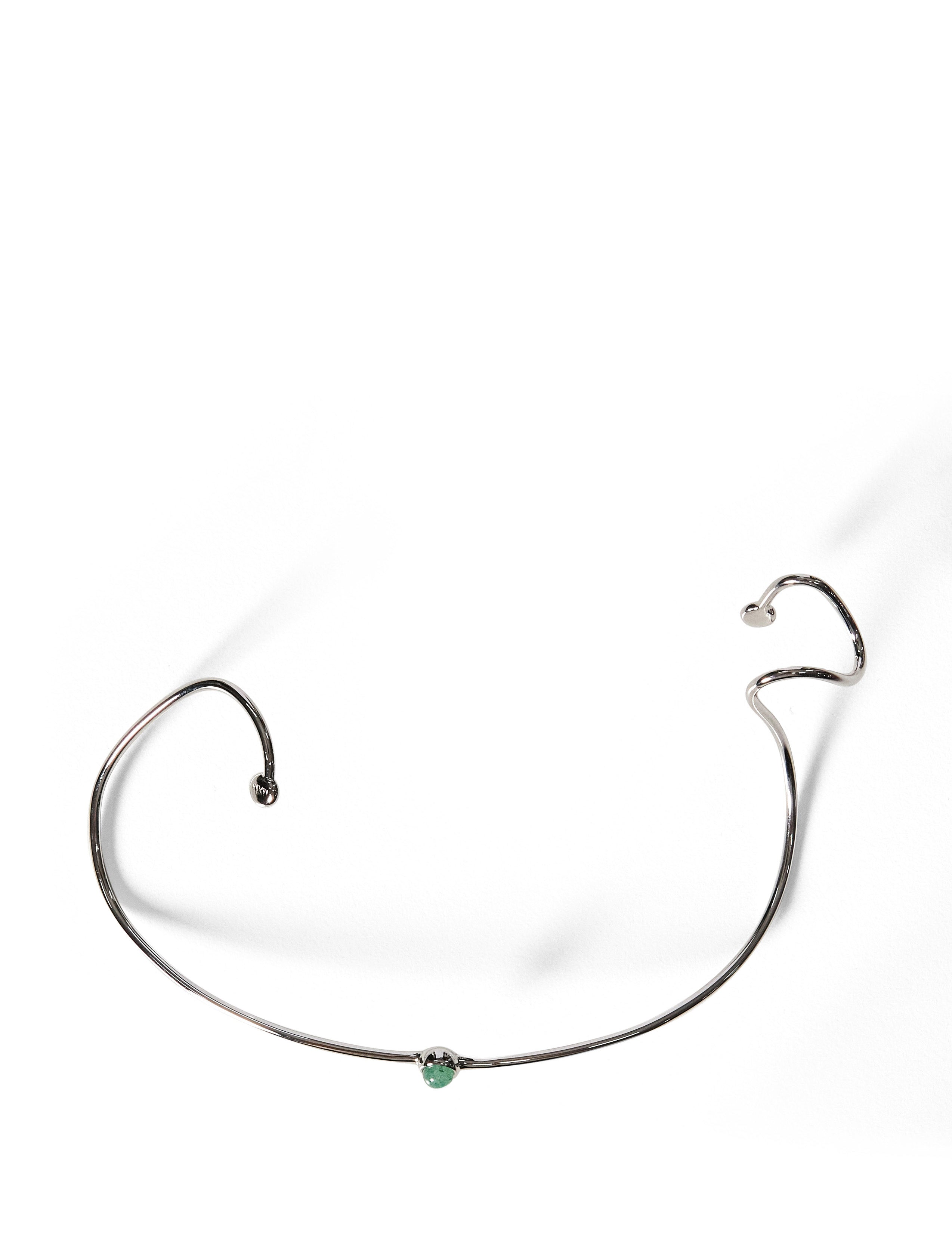 Gioiello da viso in argento 