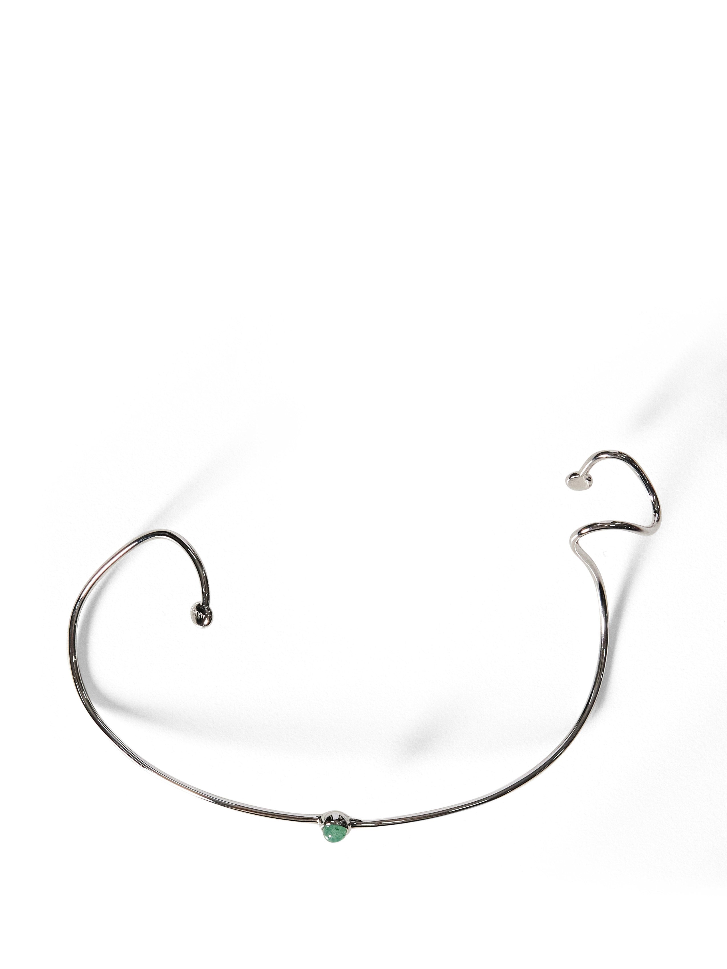 Gioiello da viso in argento 