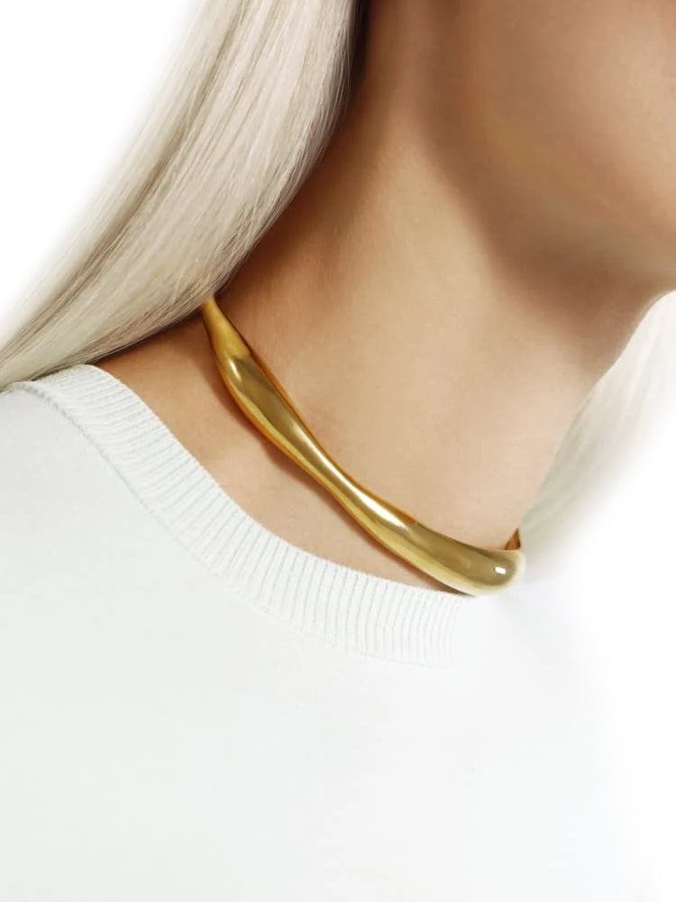 Collana Choker in oro 