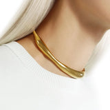 Collana Choker in oro 