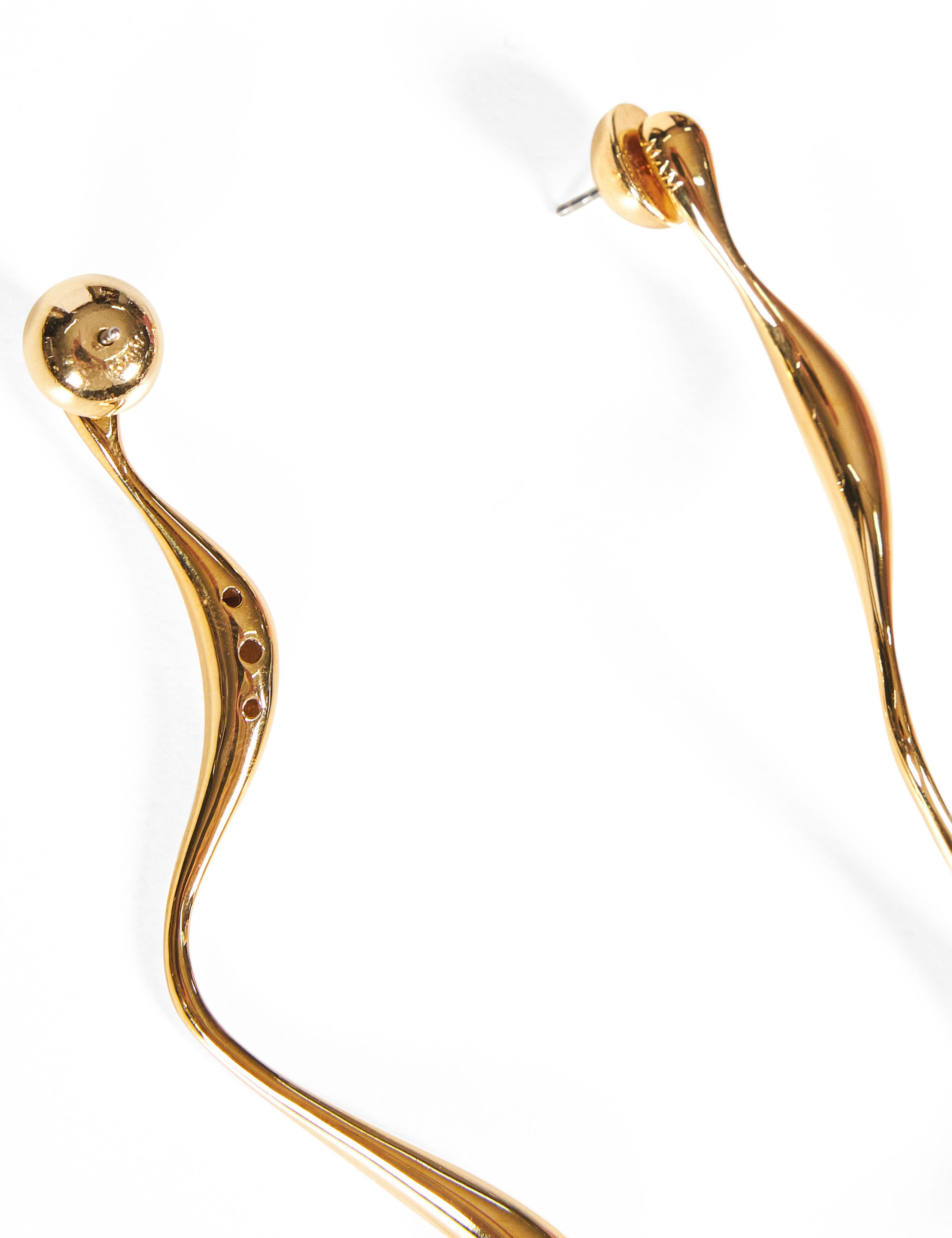 Orecchini pendenti in oro<BR/> 