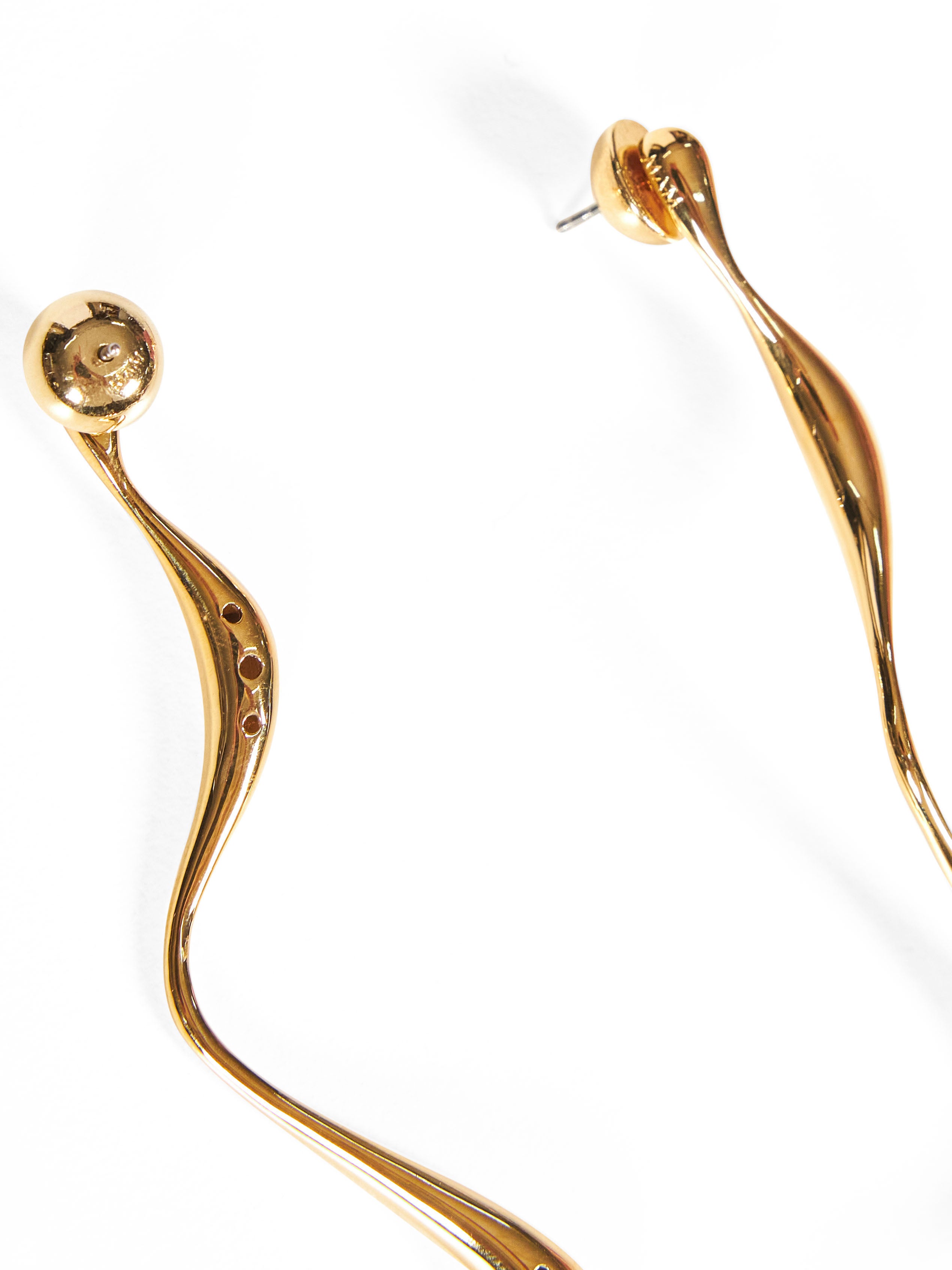Orecchini pendenti in oro<BR/> 