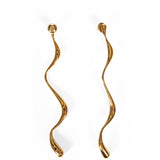 Orecchini pendenti in oro<BR/> 