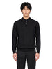 Polo manica lunga in nero