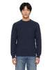 Crewneck sweater in blue
