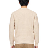 Maglione girocollo in beige 