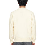 Maglione girocollo in avorio 