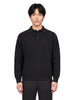 Polo manica lunga in nero