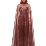 Cappa da sera Celestina in rosso 