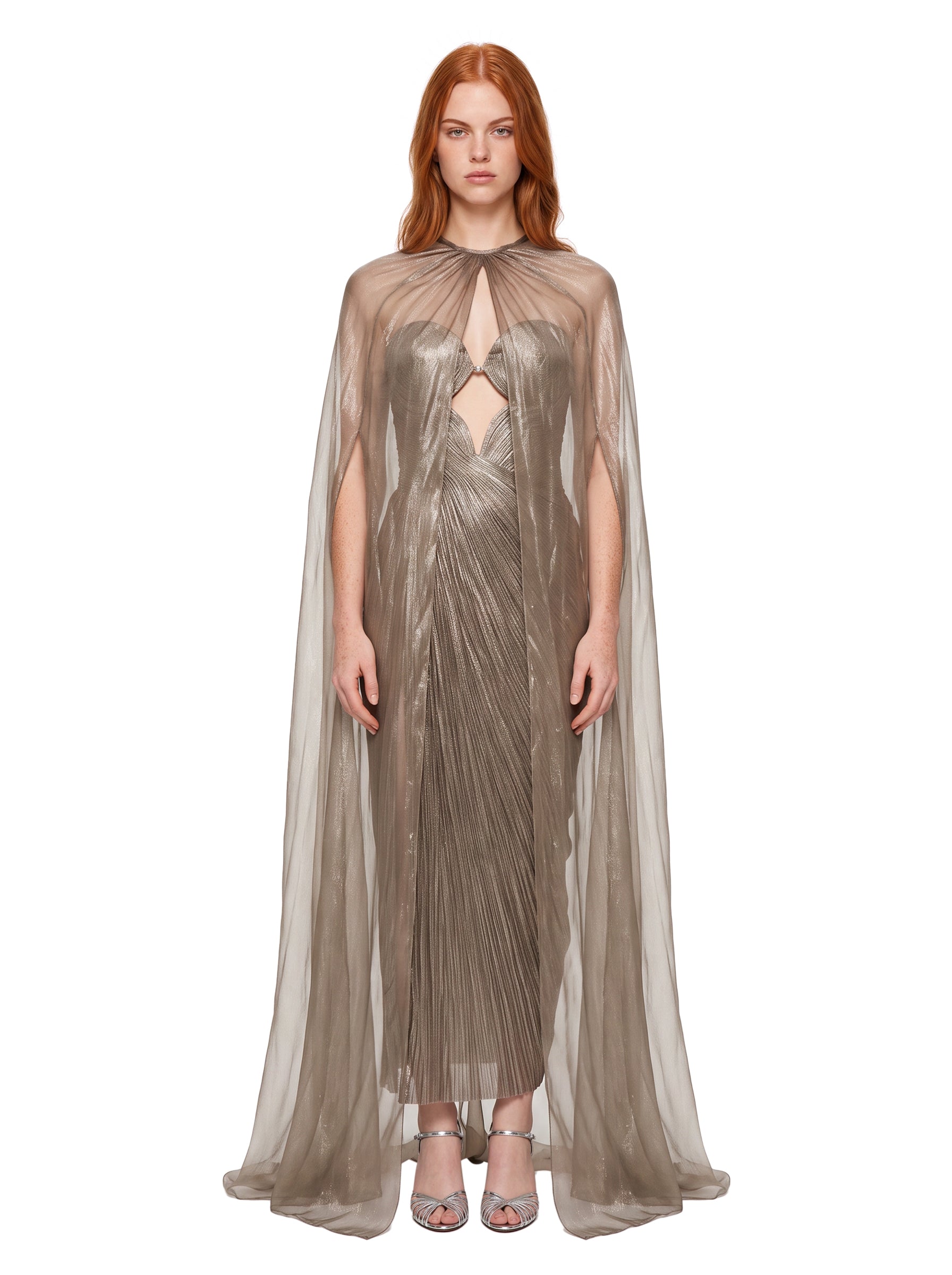 Cappa da sera Celestina in bronzo 